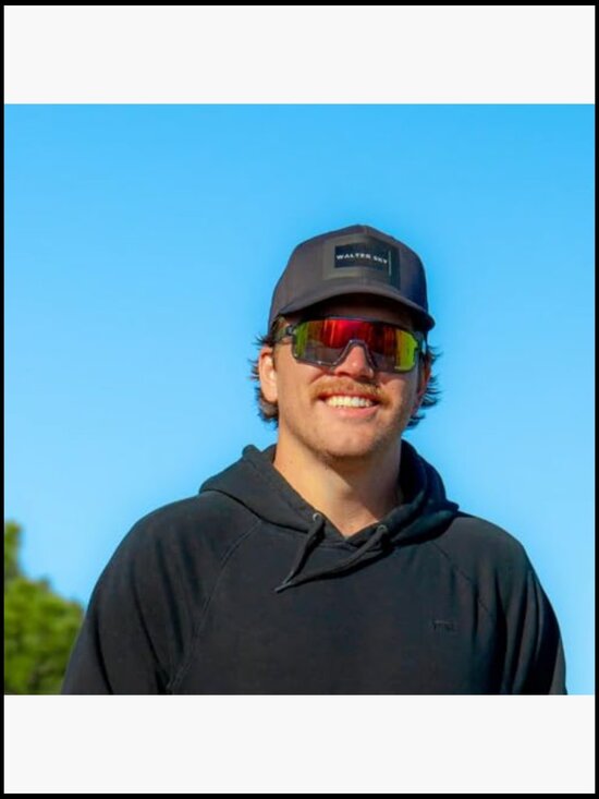 Polarized Sport Sunglasses - Lightweight Shield Frame, UV Protection, main image 4